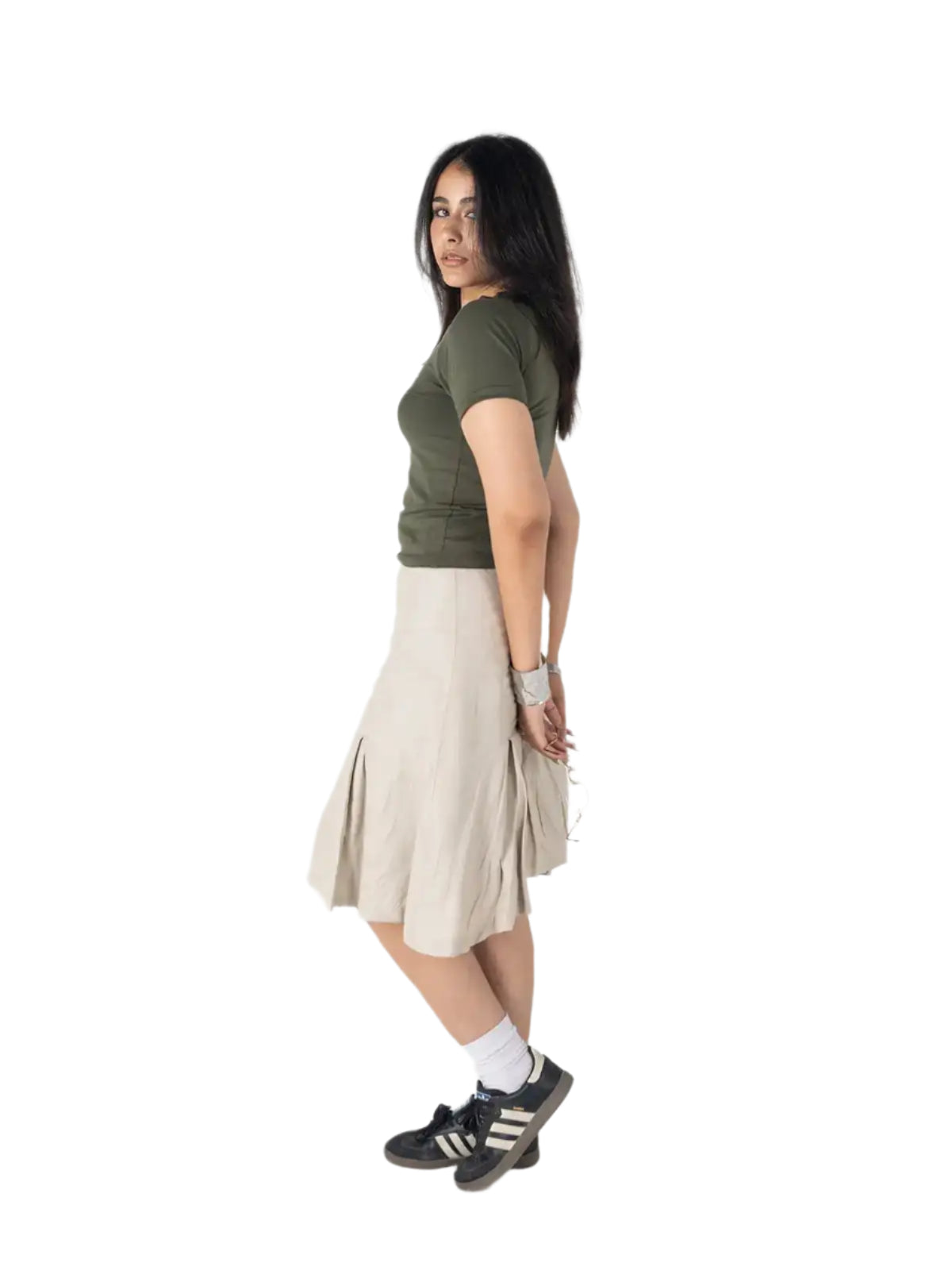 Baby Tee – Olive Angel
