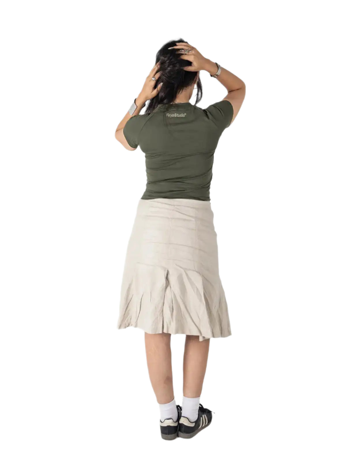 Baby Tee – Olive Angel