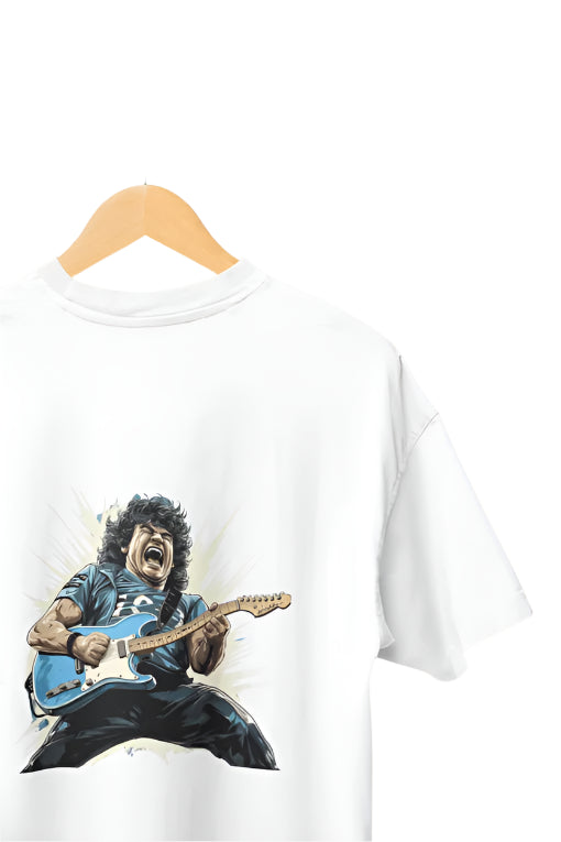 Maradona Playing Guitar