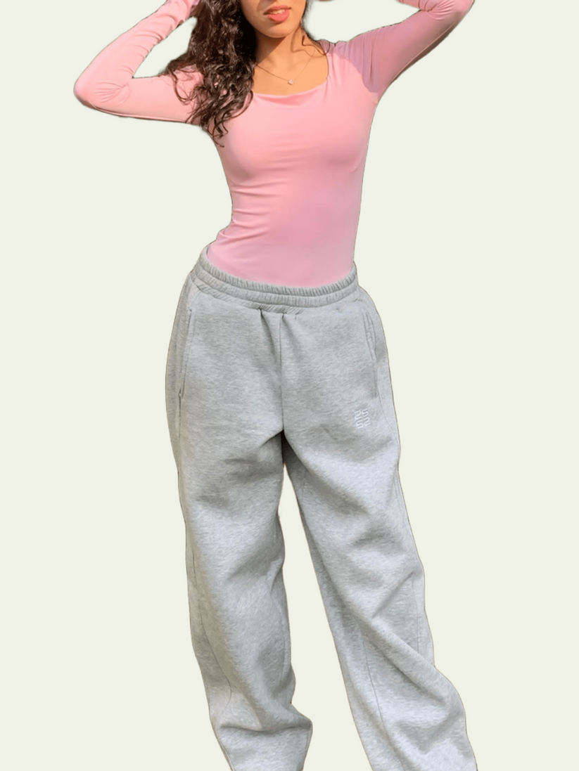 Square Neck Full Sleeve Bodysuit