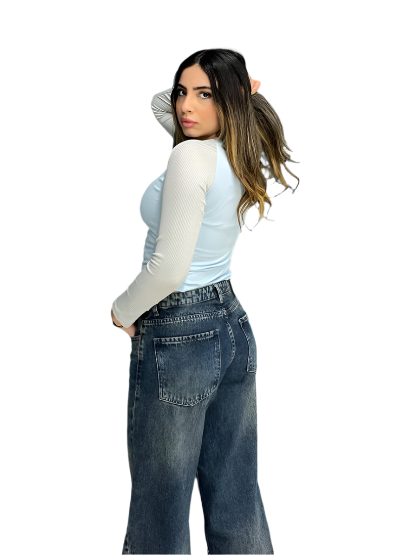 Full Sleeve Rib Top