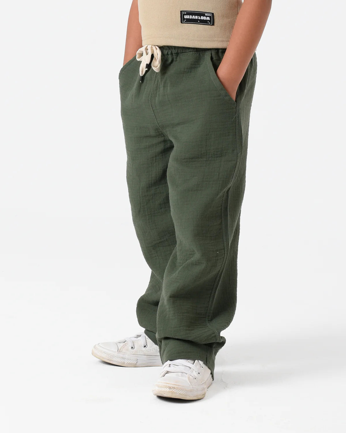 Olive Coastline Pant