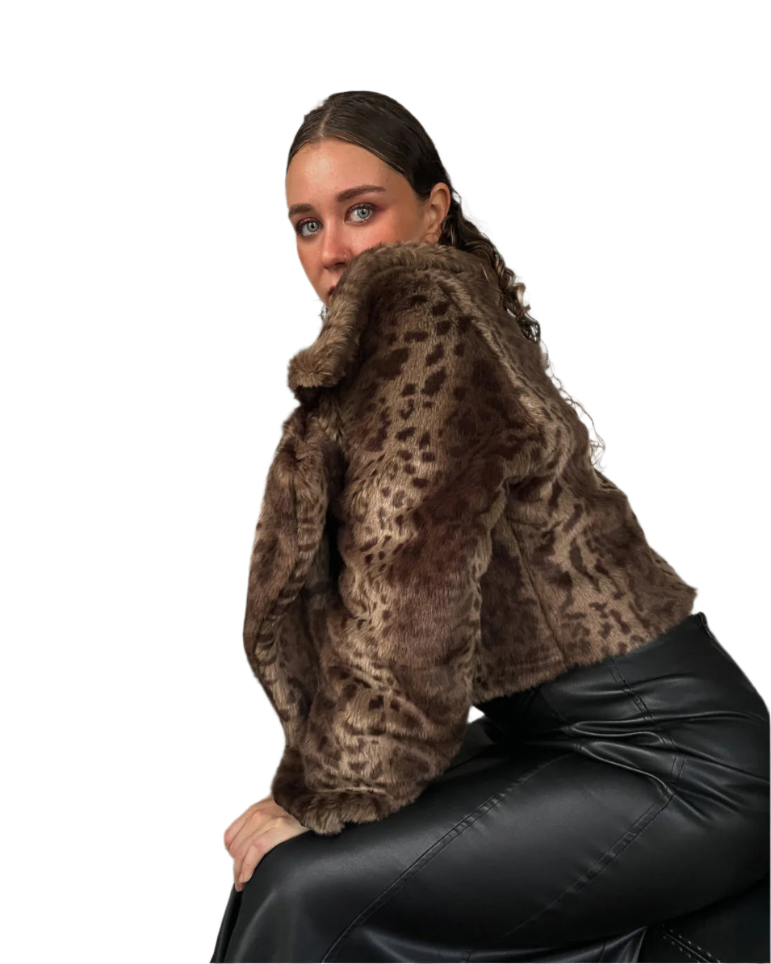 Leopard Fur Jacket
