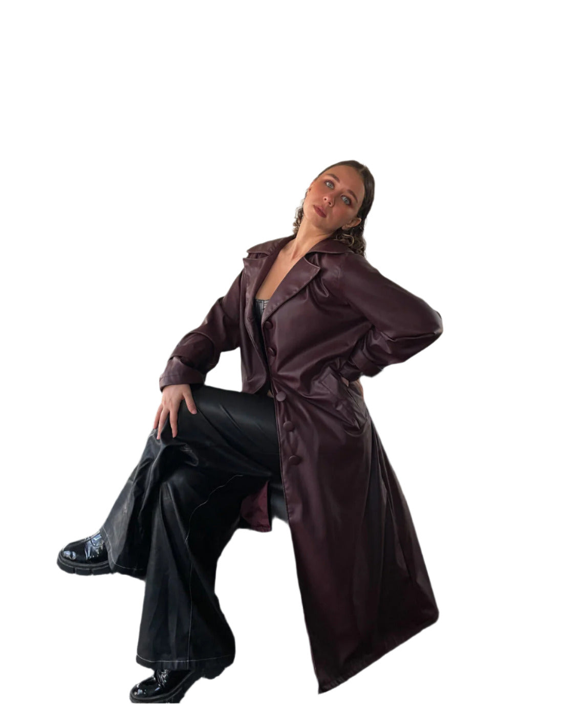 Burgundy Coat