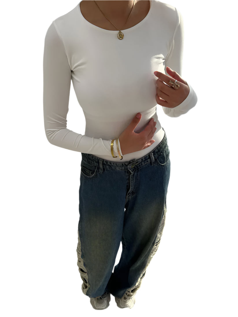 Round Neck Full Sleeve Top