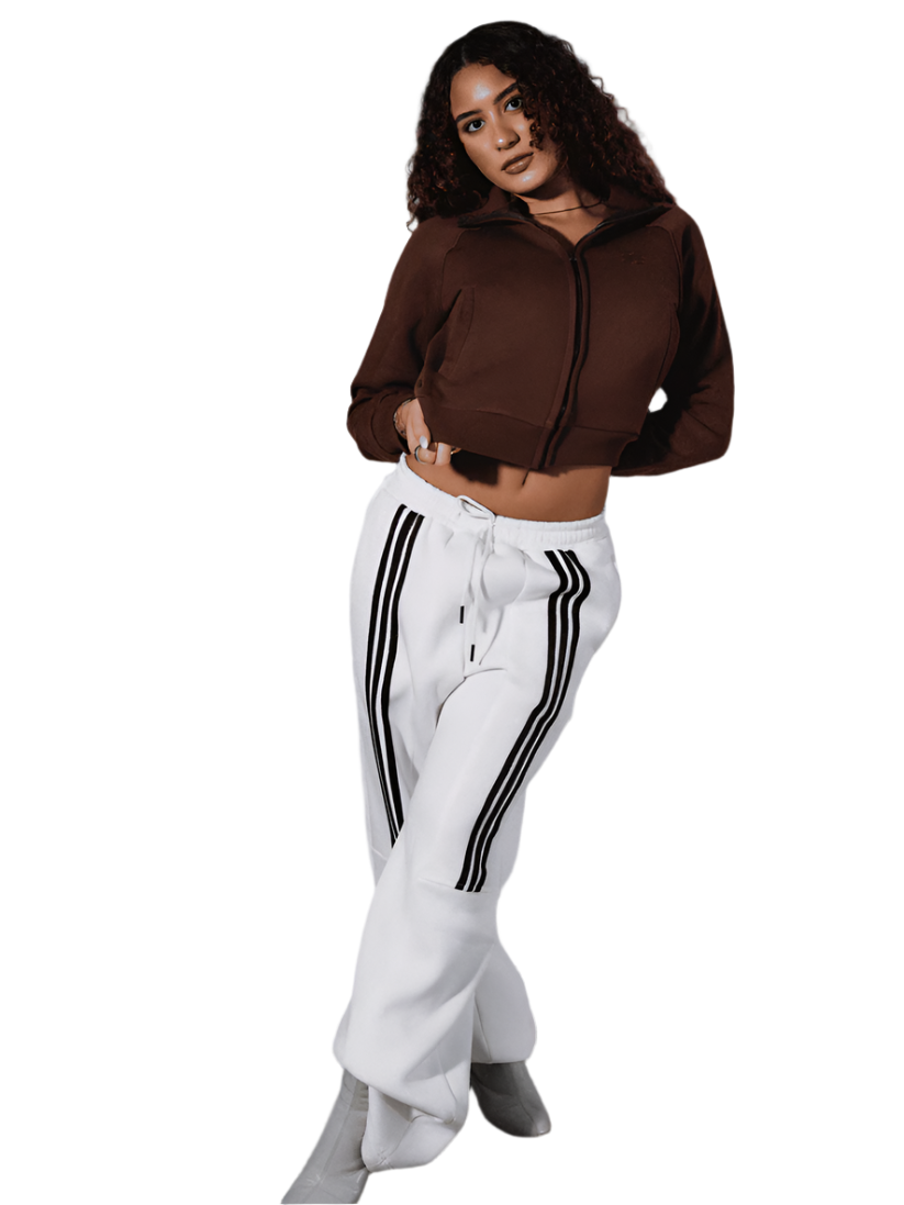 Cropped Zipper Jacket