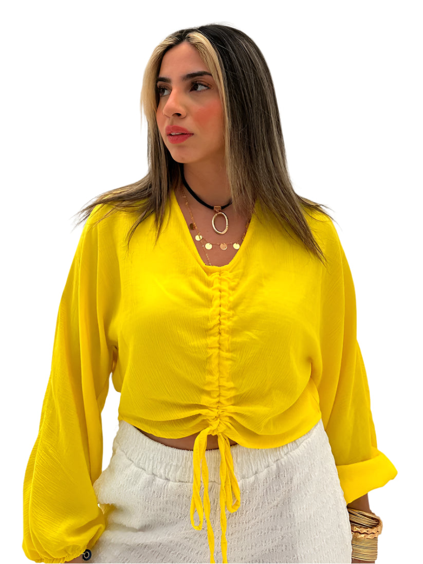 Front Drape Top