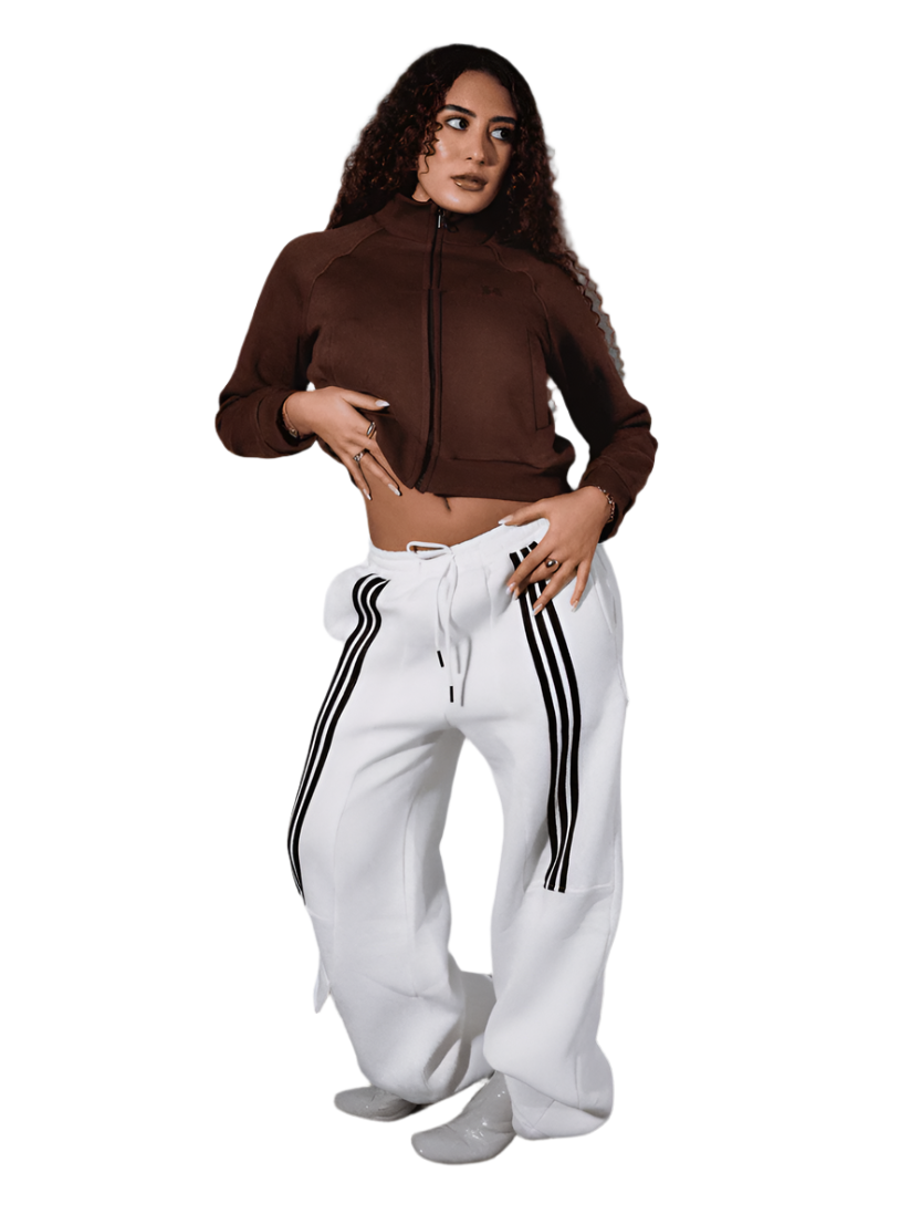 Cropped Zipper Jacket