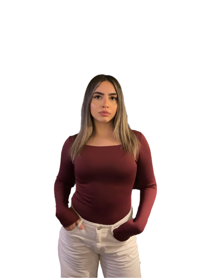 Square Neck Full Sleeve Bodysuit