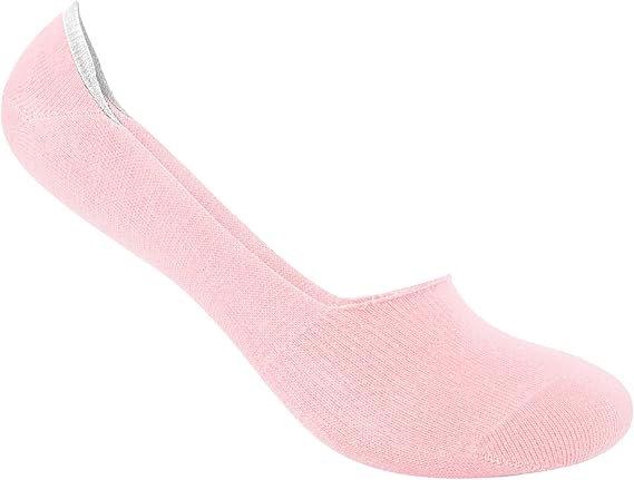Womens Pack of 3 Invisible Plain Casual Socks