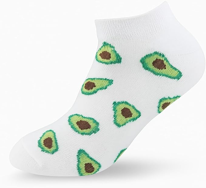 Socks Set Of 3 Ankle Fruit Pattern Sock men Multi Color