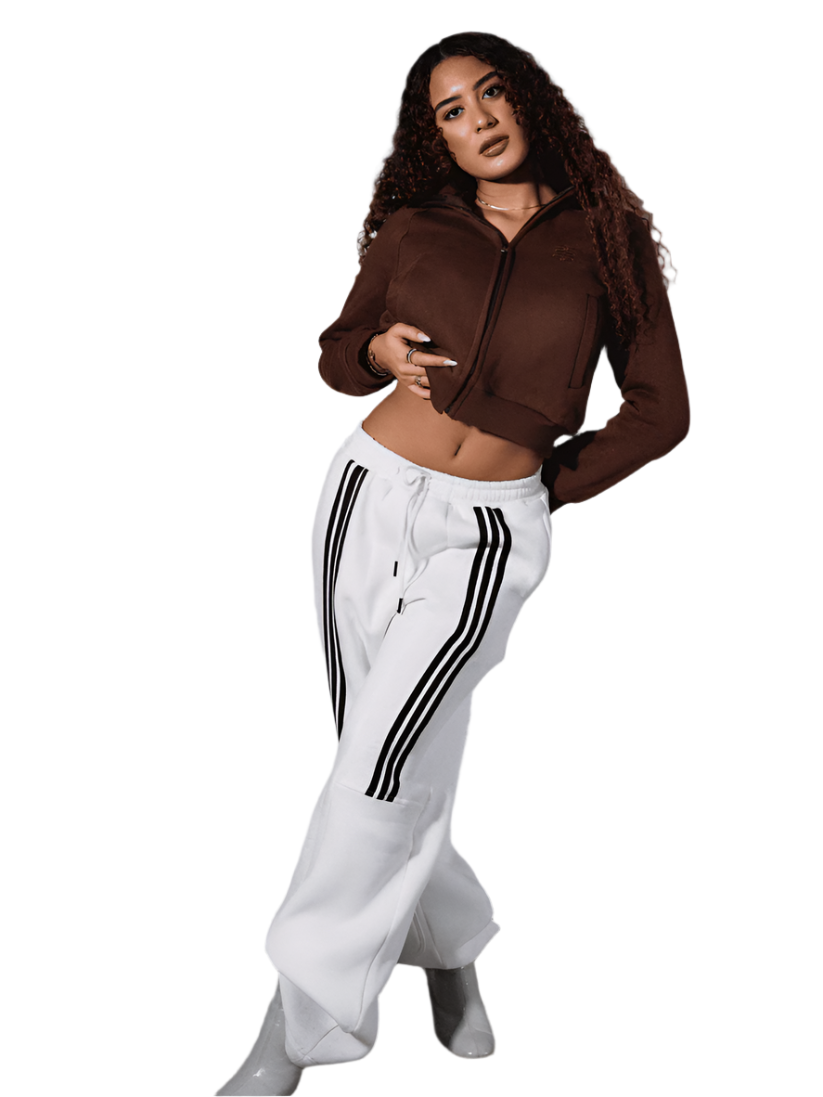 Cropped Zipper Jacket