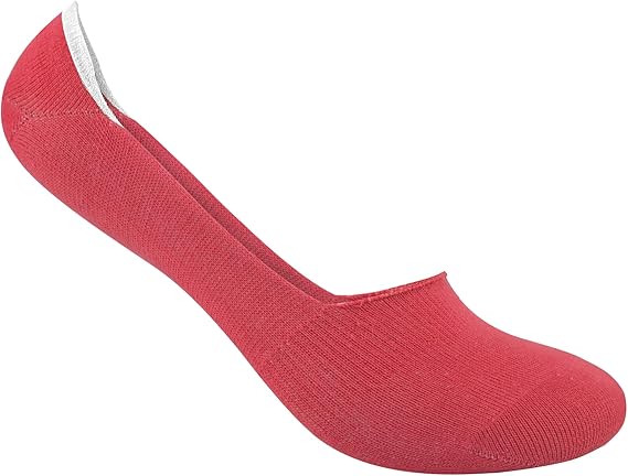 Womens Pack of 3 Invisible Plain Casual Socks