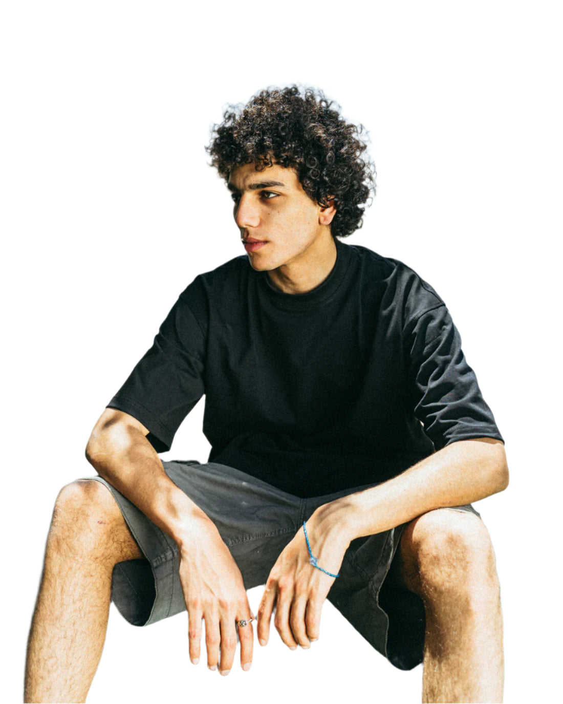 Black Oversized Tee