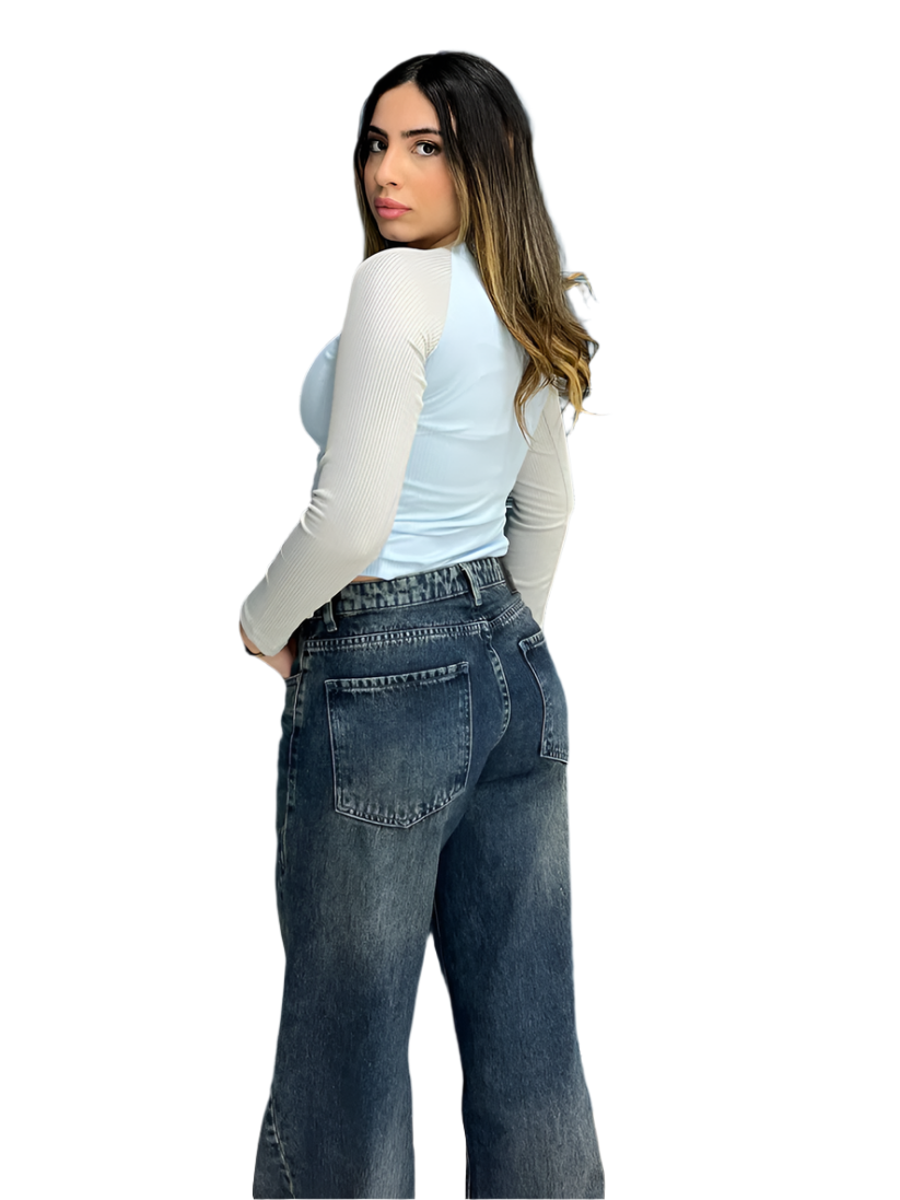 Full Sleeve Rib Top