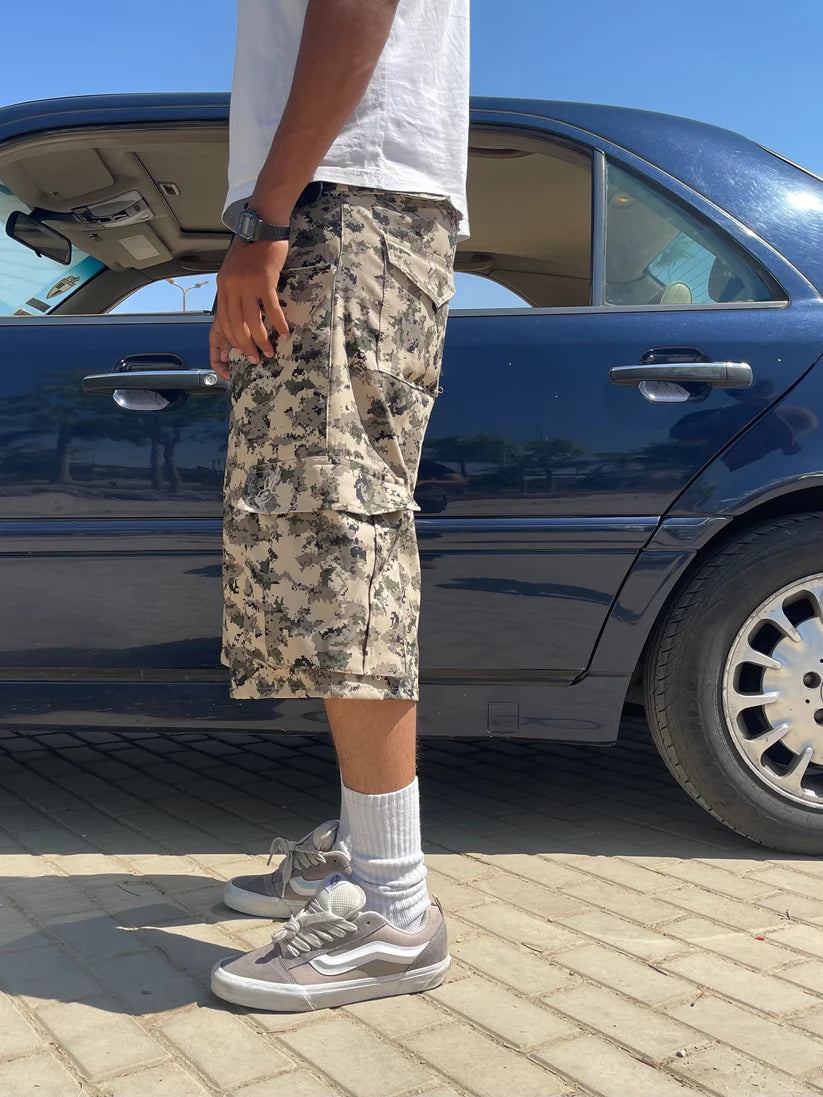 CARGO SHORT-DIGI CAMO (BEIGE)