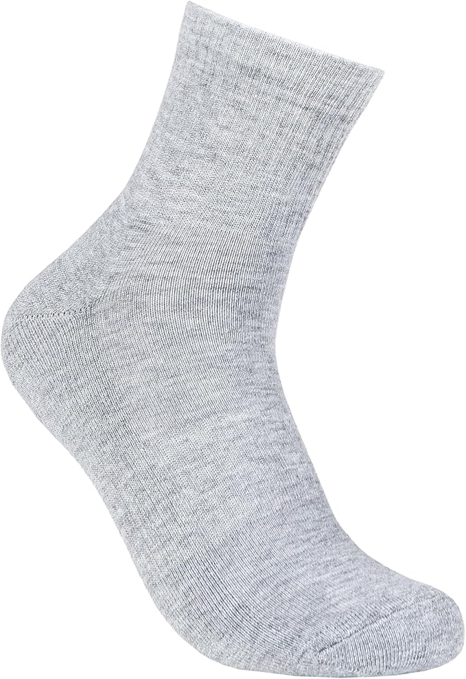 Womens Pack of 3 Half Terry High L-Shape Casual Socks