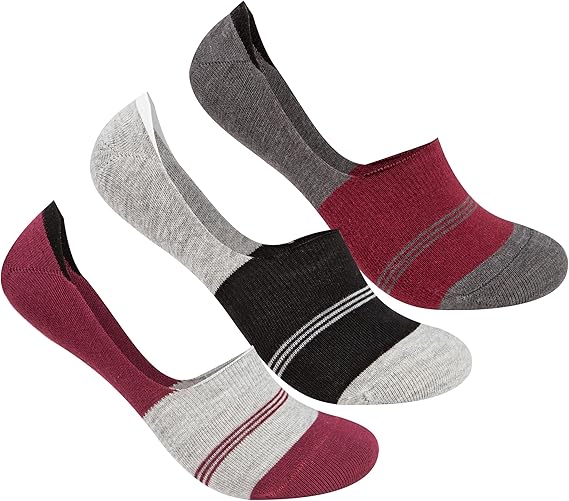Mens Pack of 3 Invisible Casual Socks Socks (pack of 3)