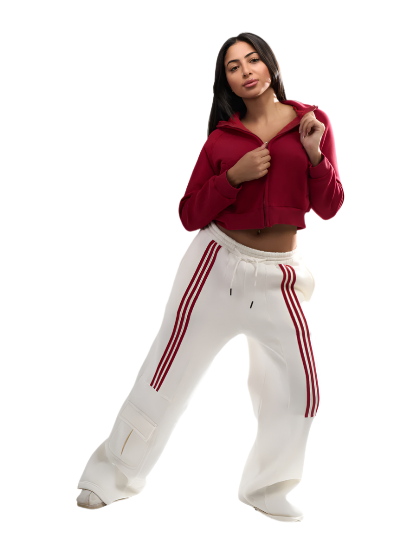 Striped Pants - Red