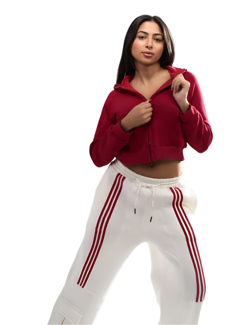 Striped Pants - Red