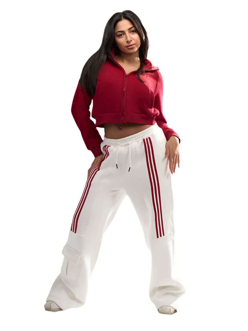 Striped Pants - Red