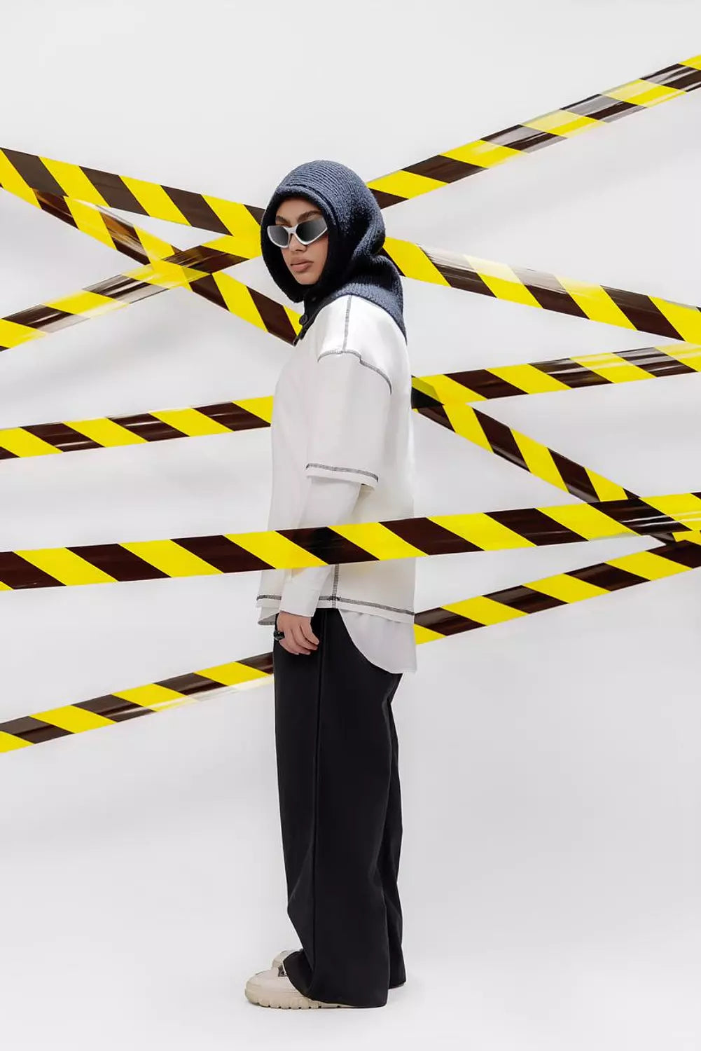 Oversized سلام فحقا تحيتهم t-shirt