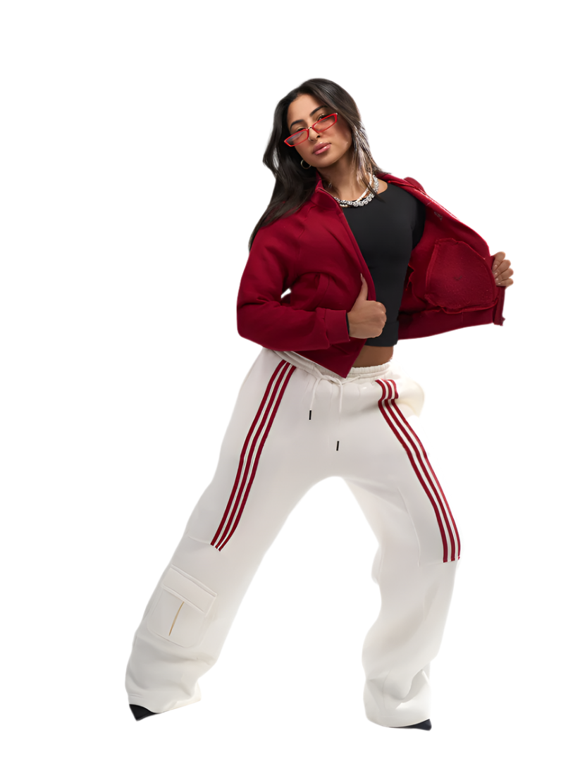 Striped Pants - Red