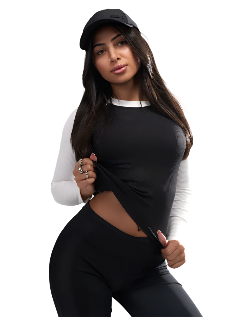 Full Sleeve Rib Top