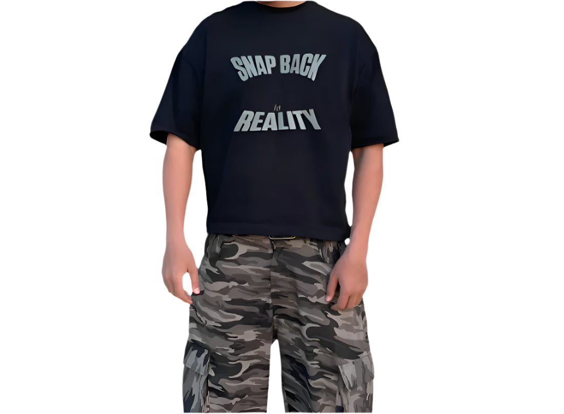 Rabbit black t shirt