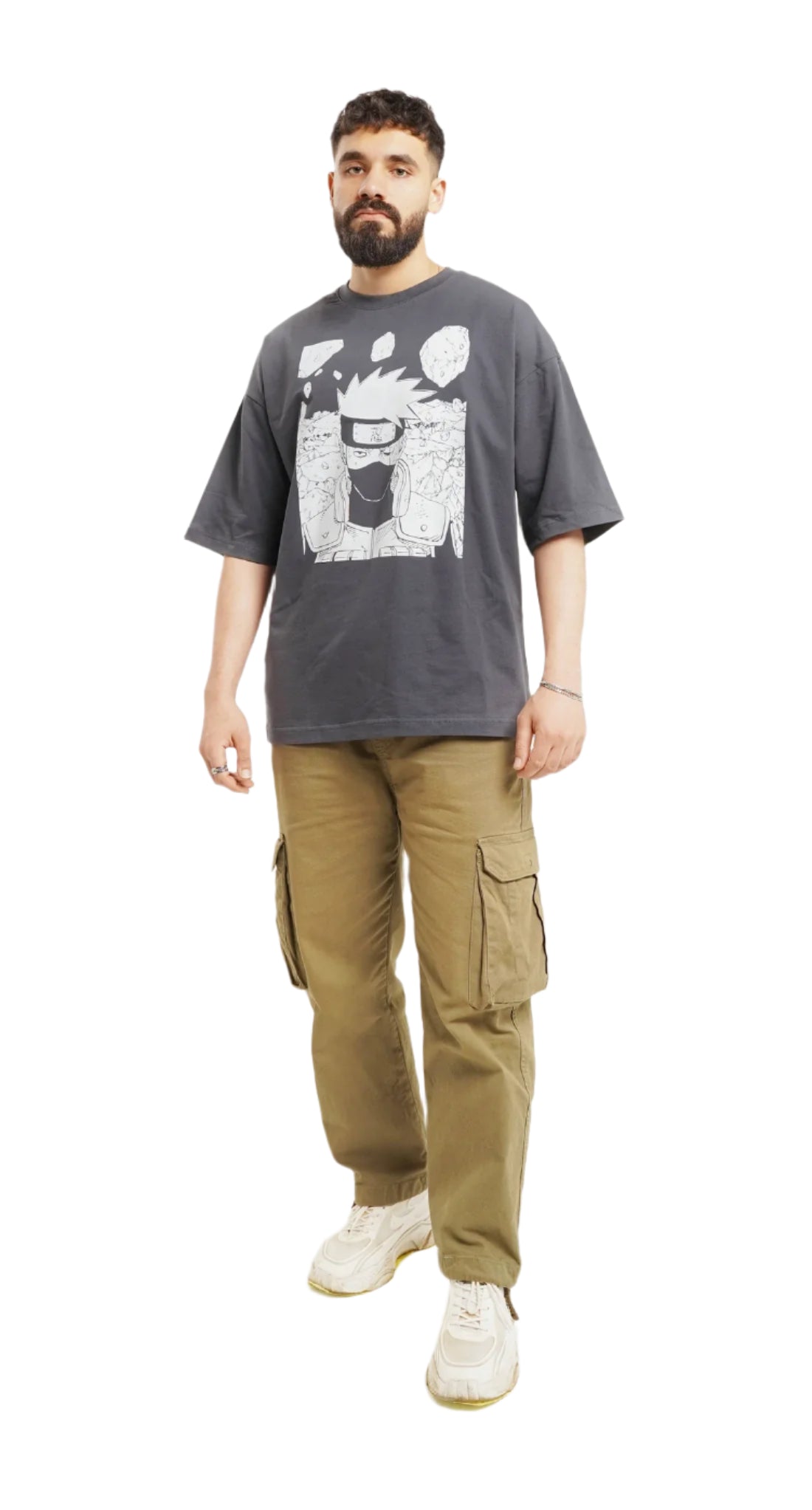 Kakashi grey t-shirt