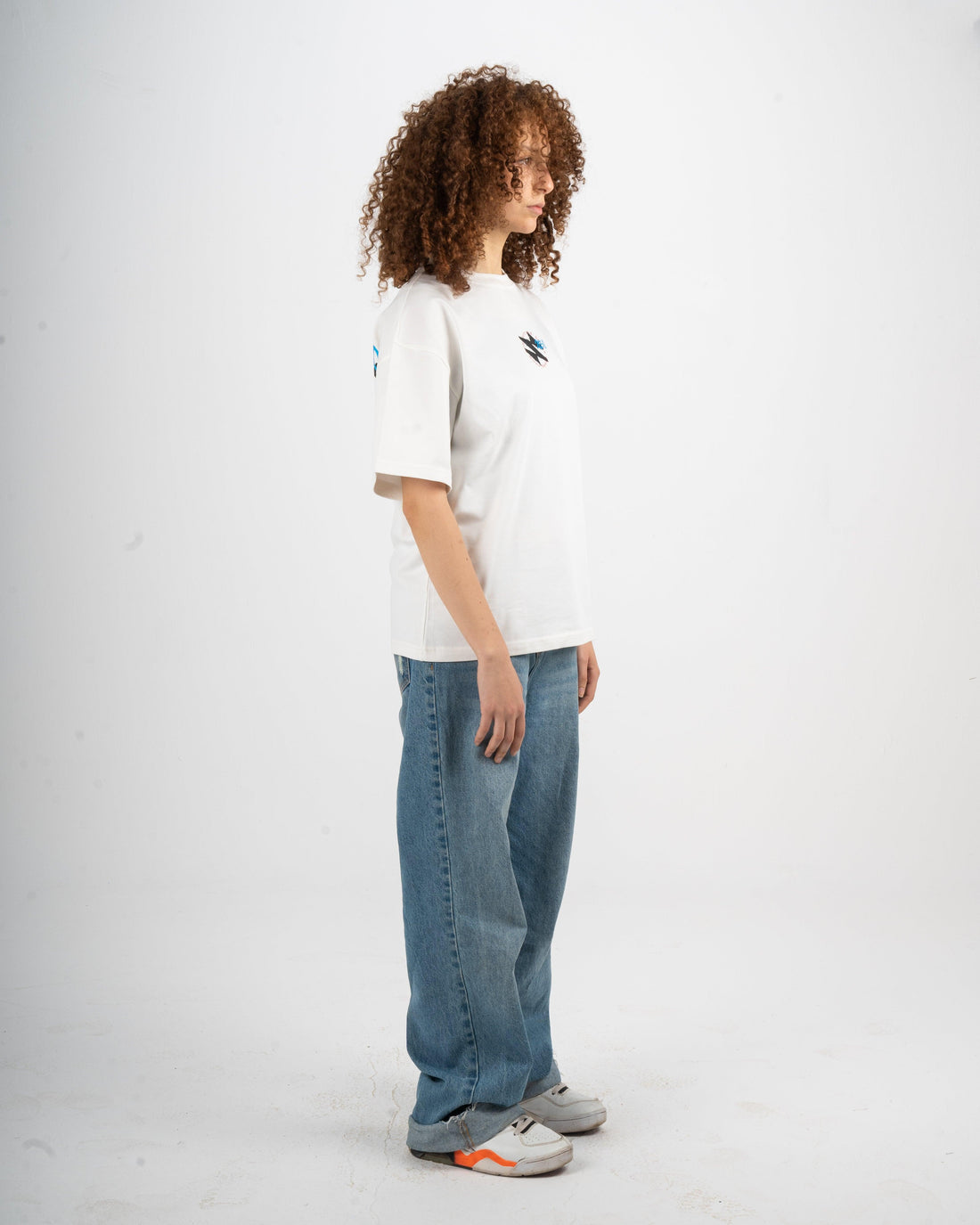 SPARX WHITE TEE PRINTED