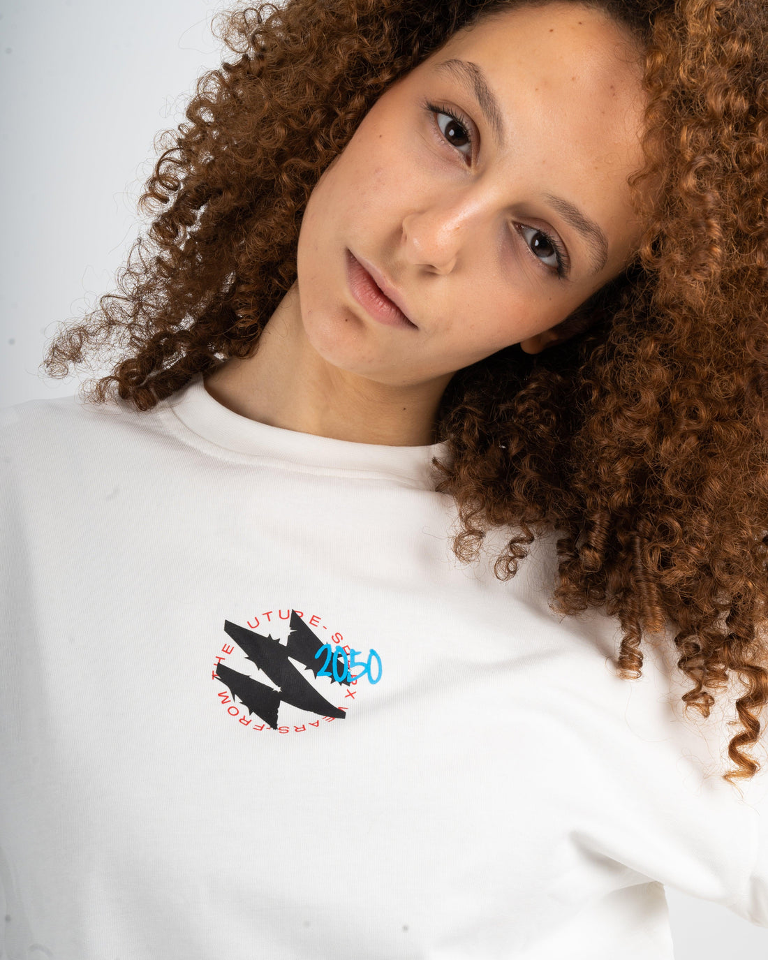 SPARX WHITE TEE PRINTED
