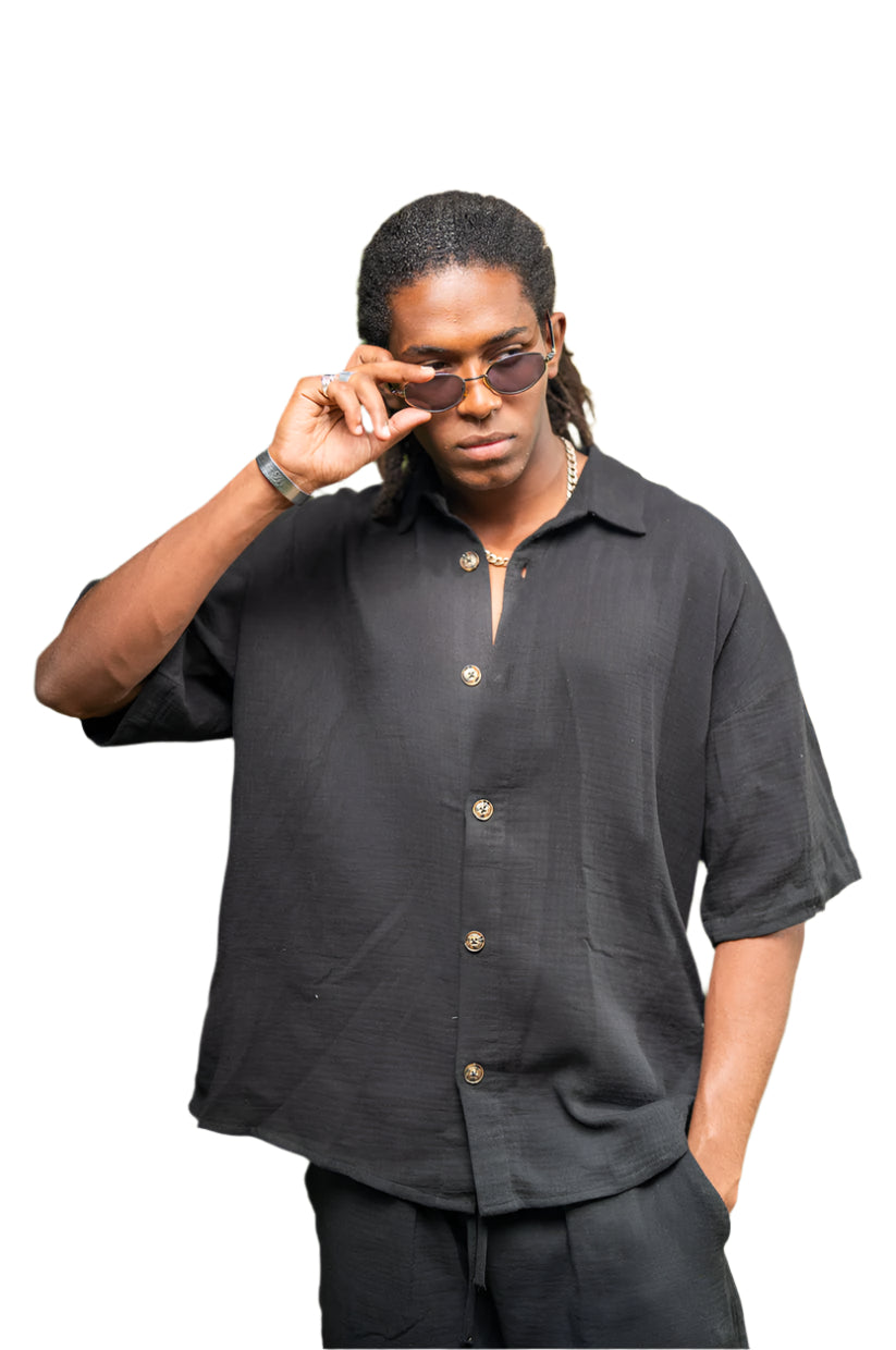 Oversized Baby Cotton Shirt