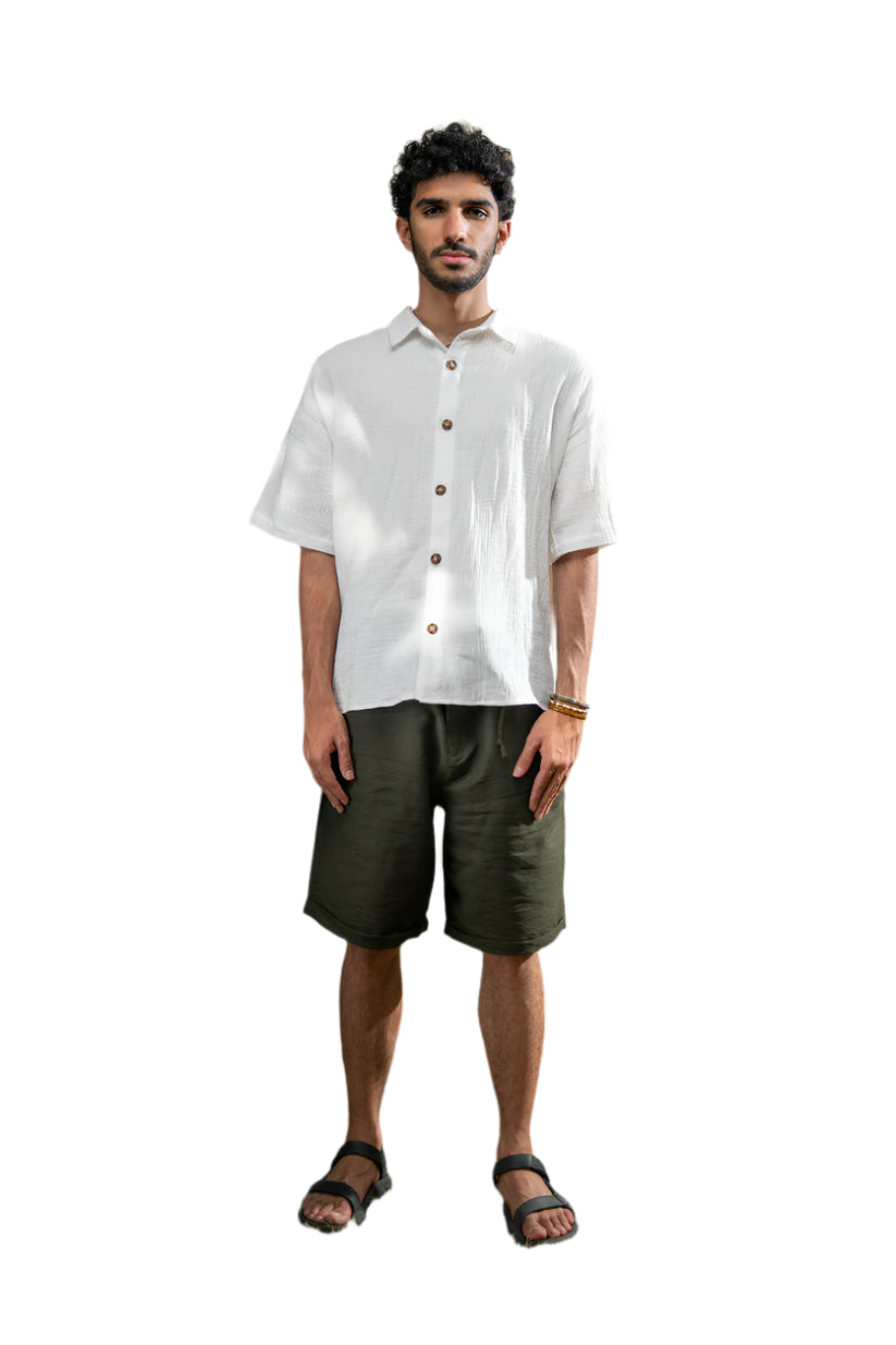 Oversized Baby Cotton Shirt