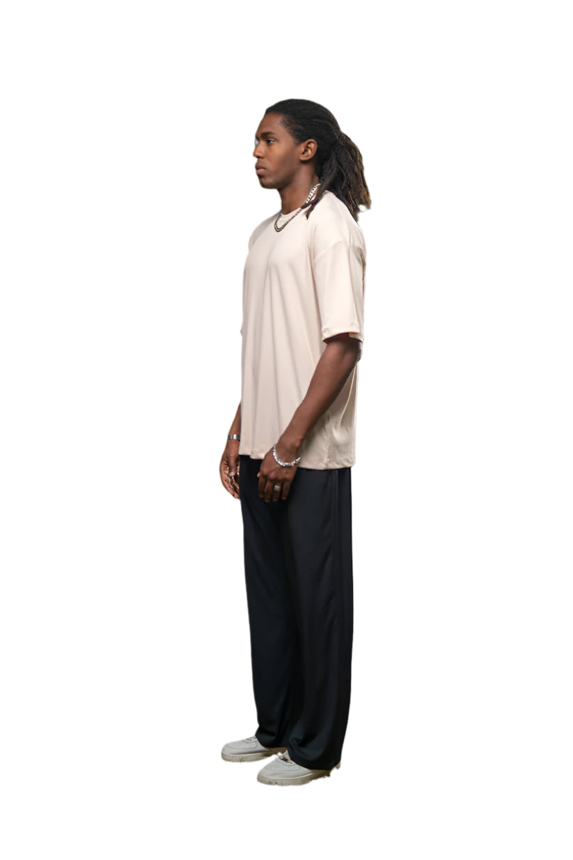 Oversized Pleated T-Shirt