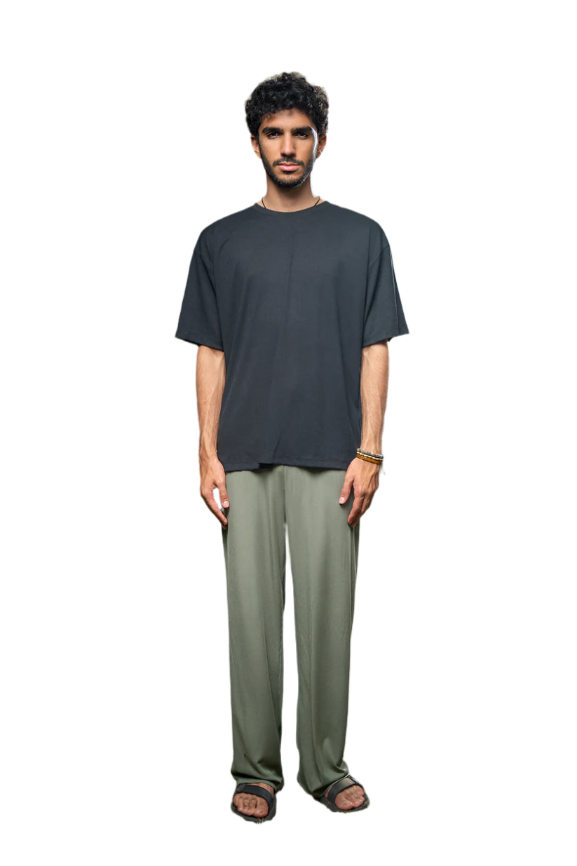 Oversized Pleated T-Shirt