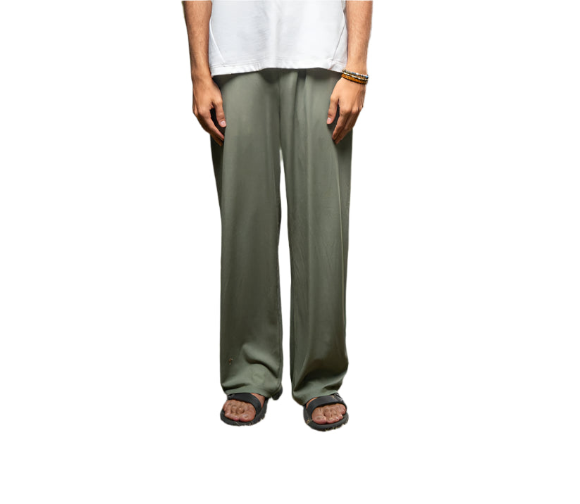 Wide Leg Pleated Pants
