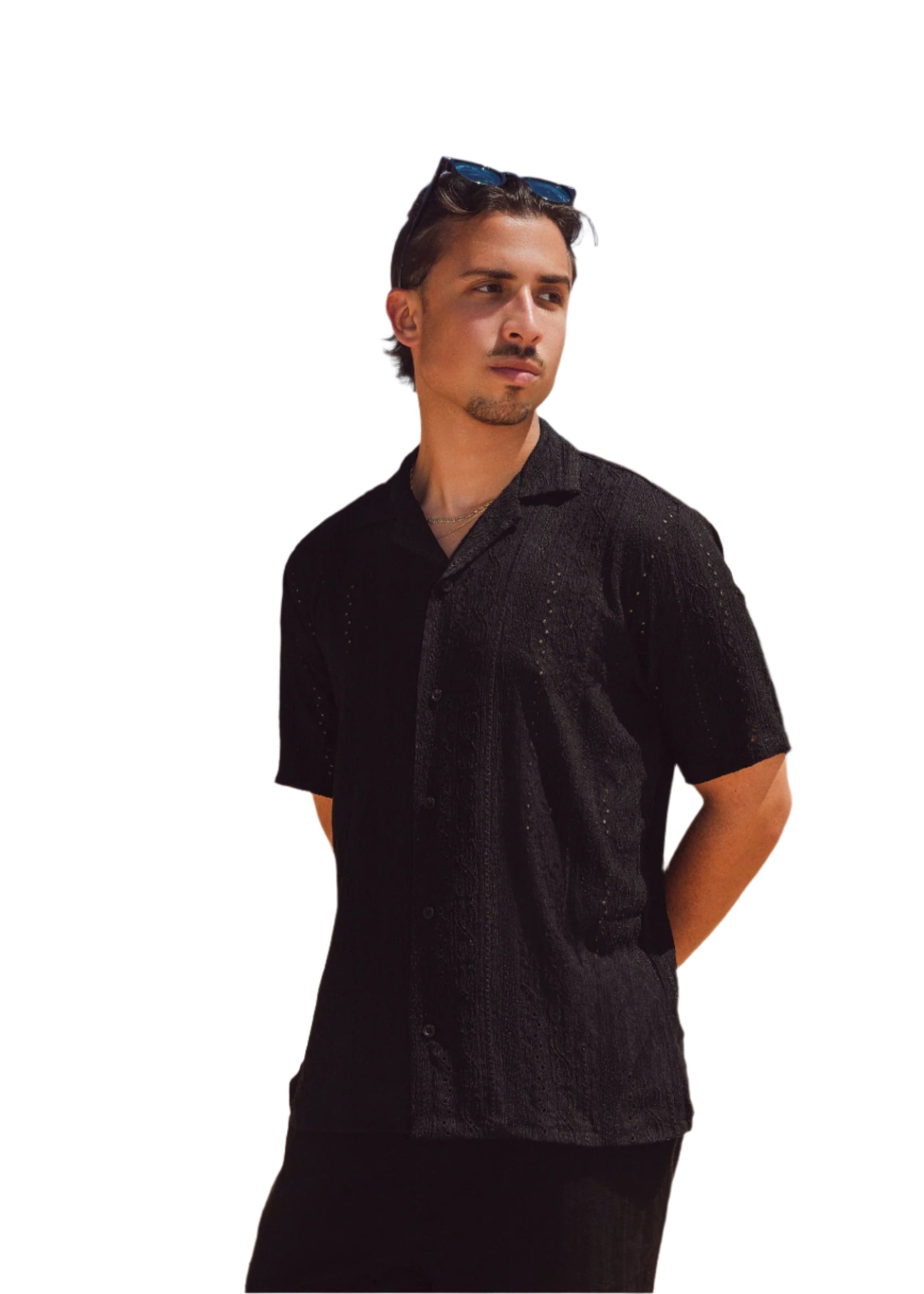 THE AMALFI SHIRT - BLACK