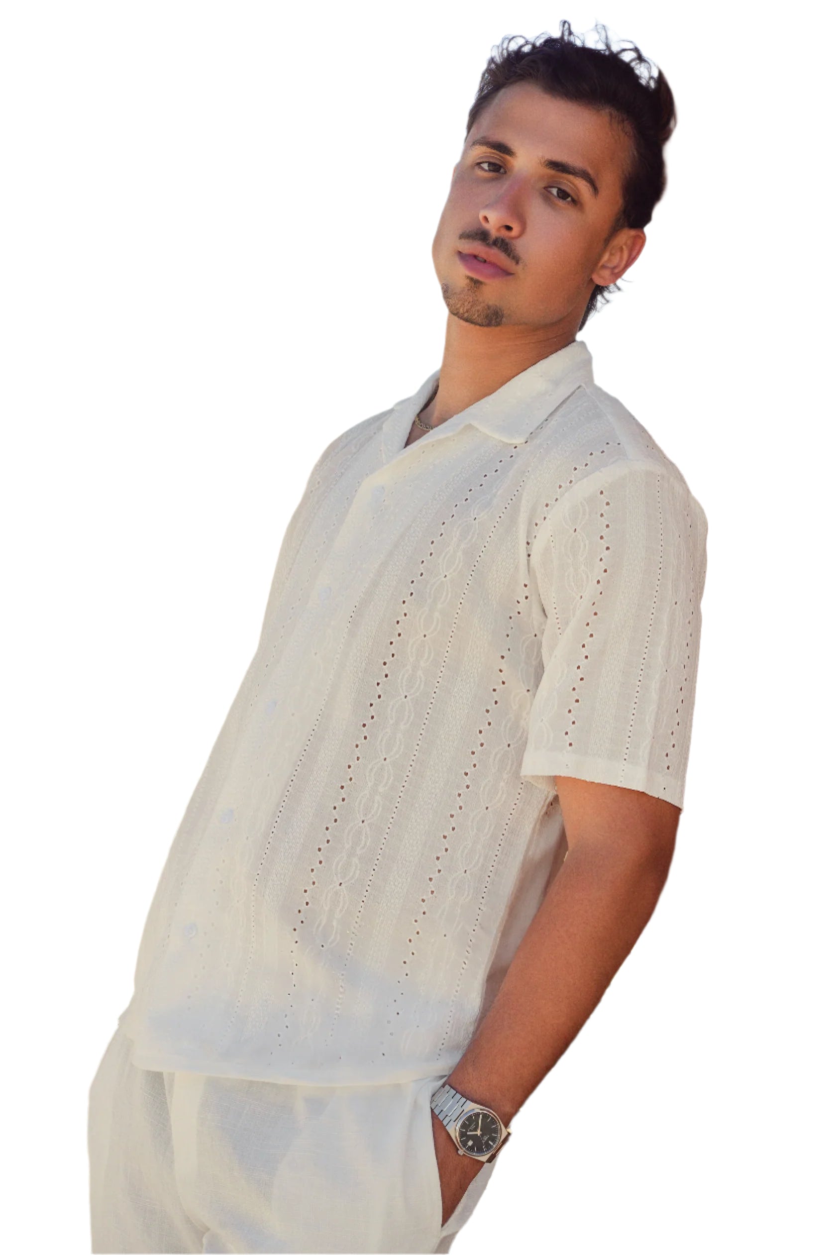 THE AMALFI SHIRT - WHITE