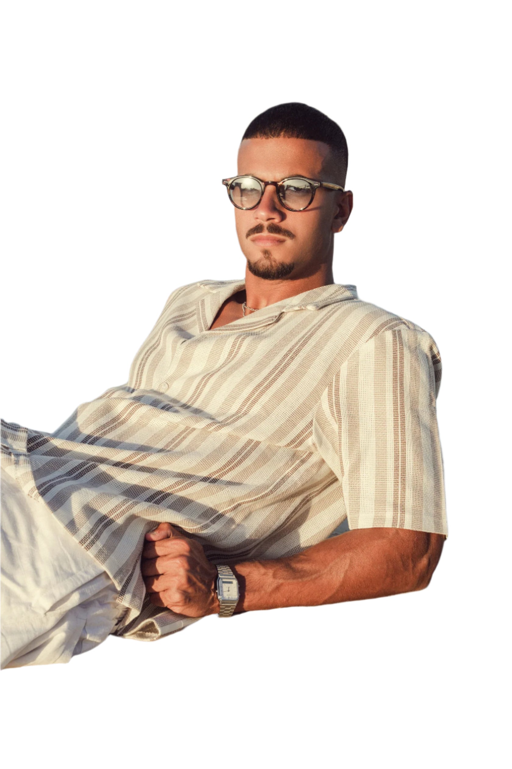 THE ALPHONSO STRIPED SHIRT