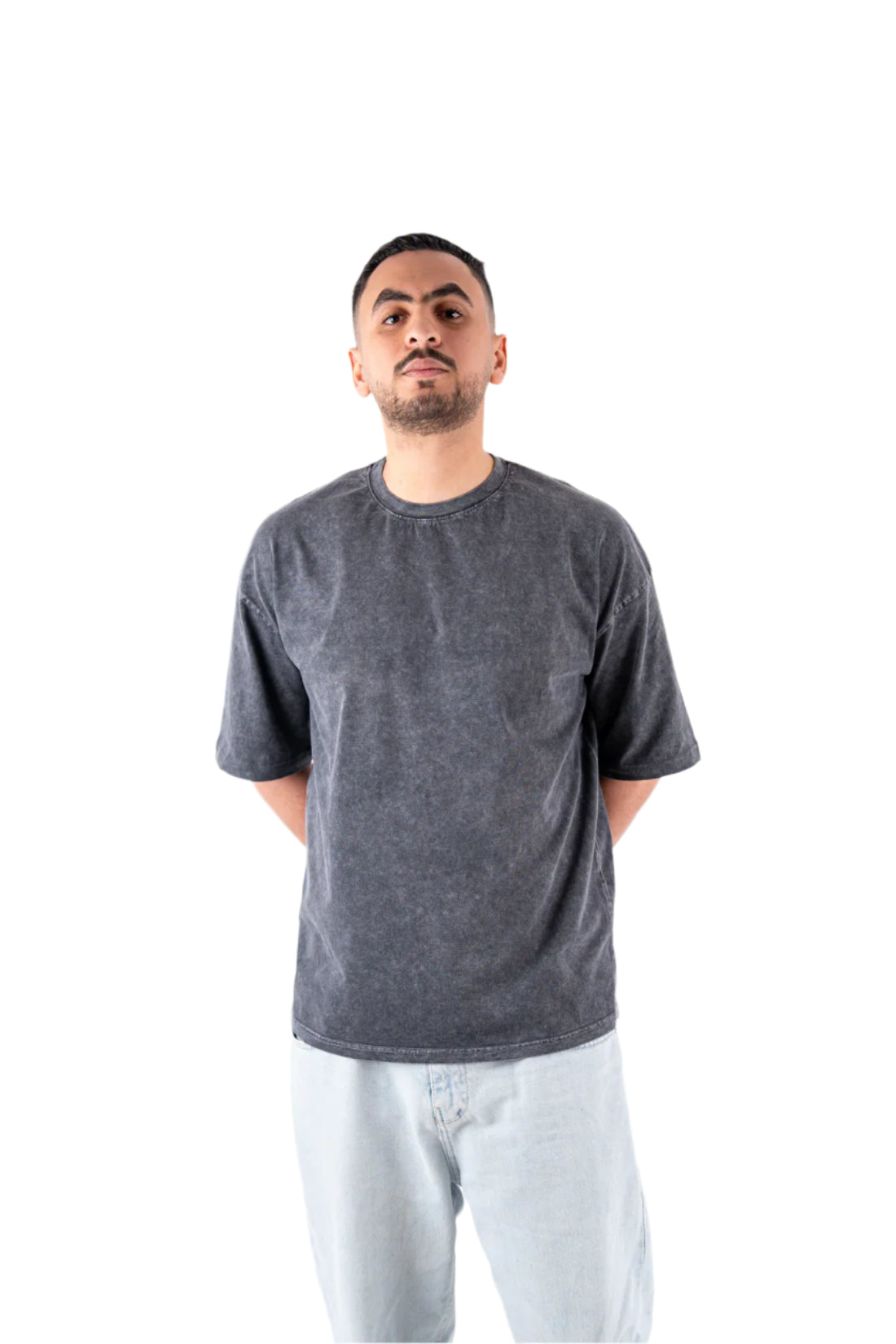 washed basic t-shirt