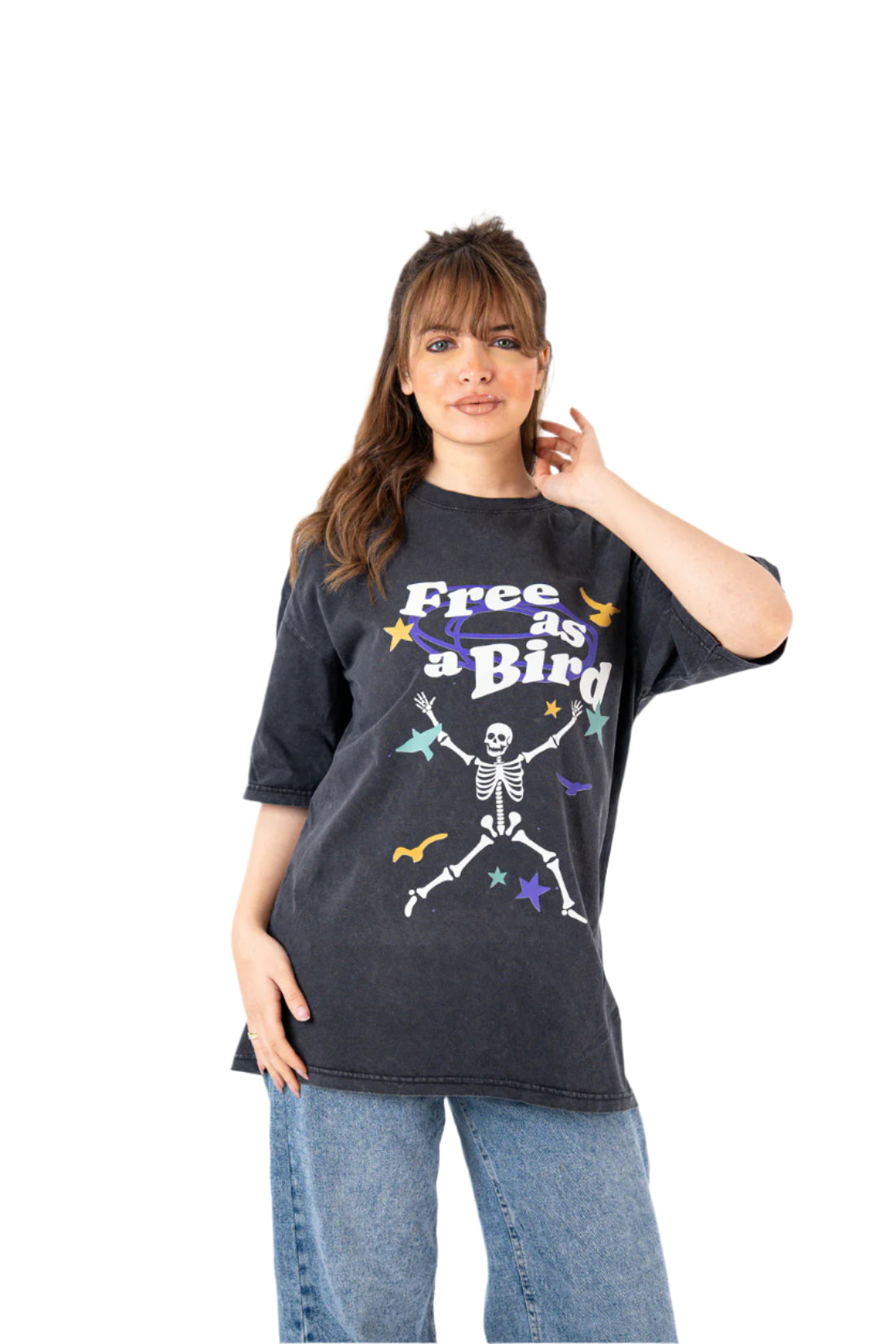 free as a bird t-shirt