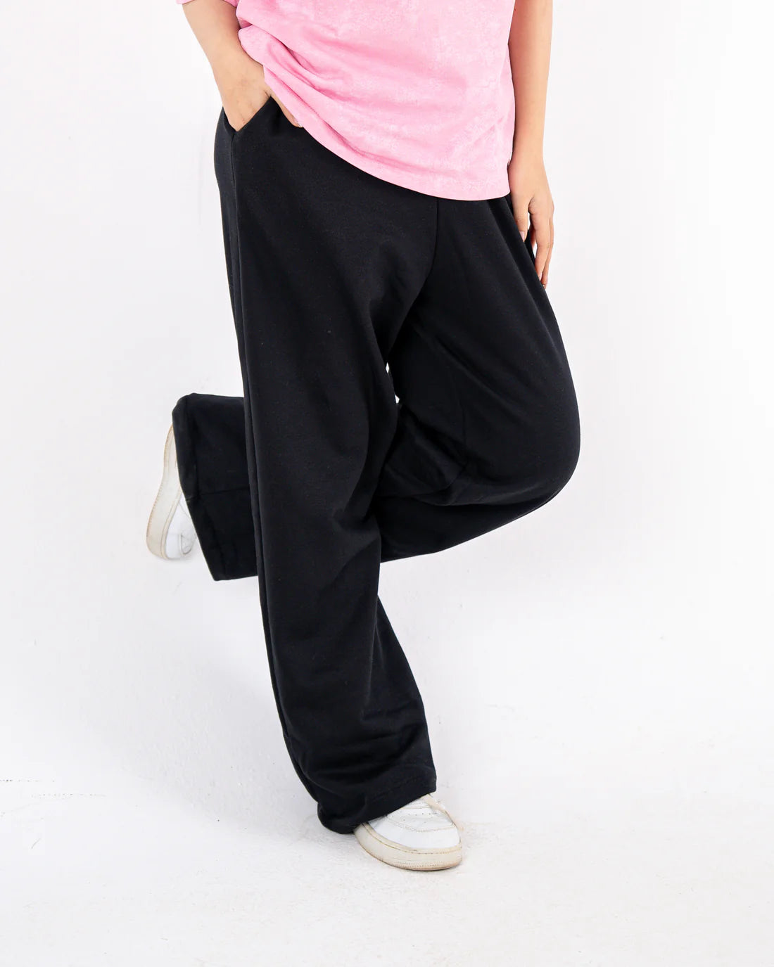 wideleg sweatpants