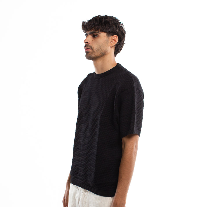 Crochet Knit T-shirt