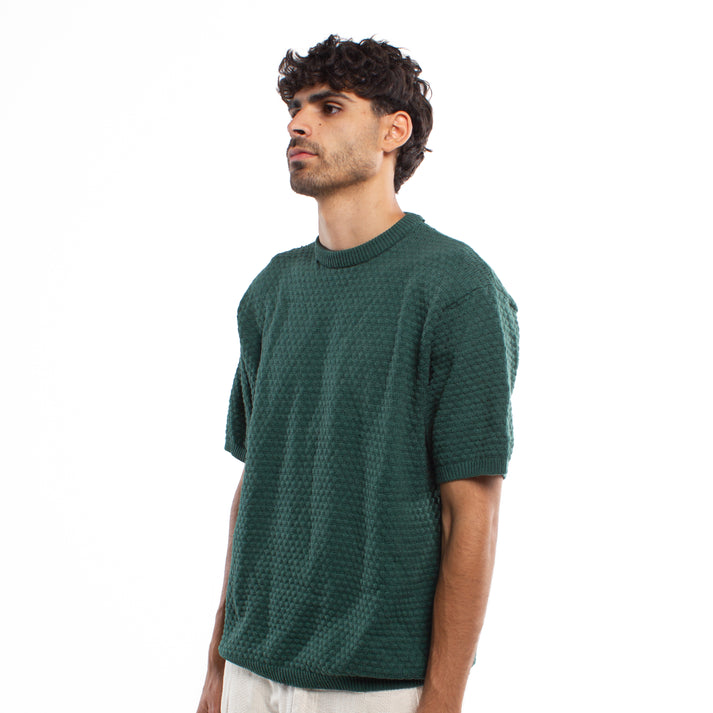 Crochet Knit T-shirt