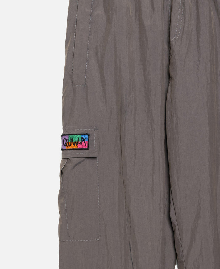 CRISP GREY CARGO PANTS