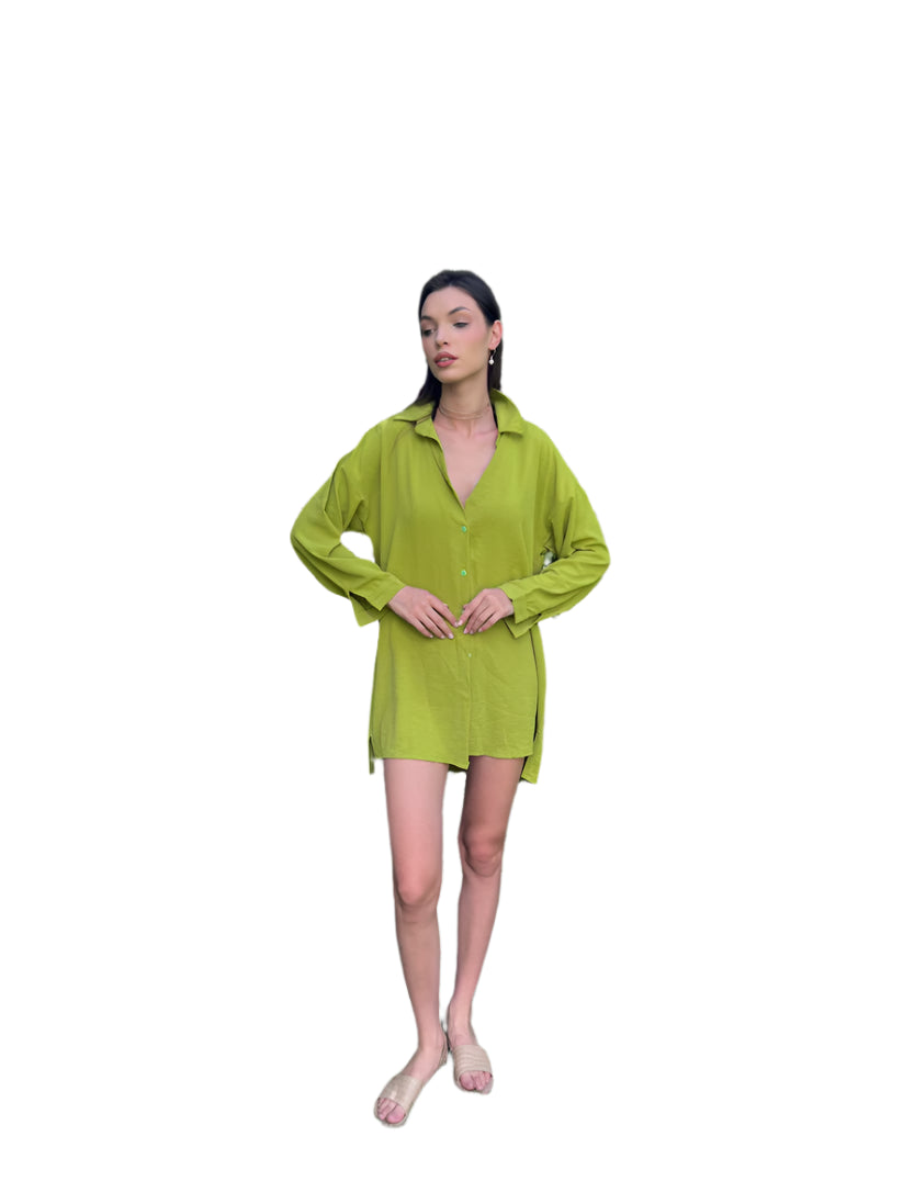 Everyday Shirt in Lime