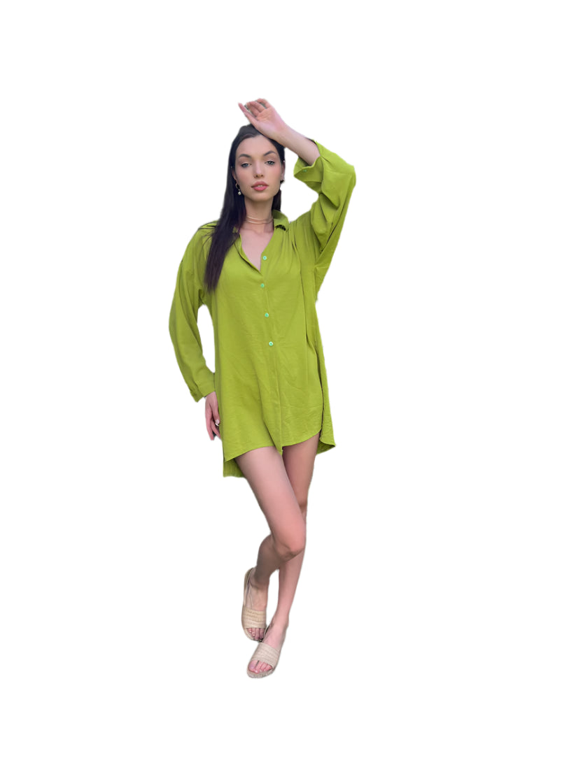Everyday Shirt in Lime