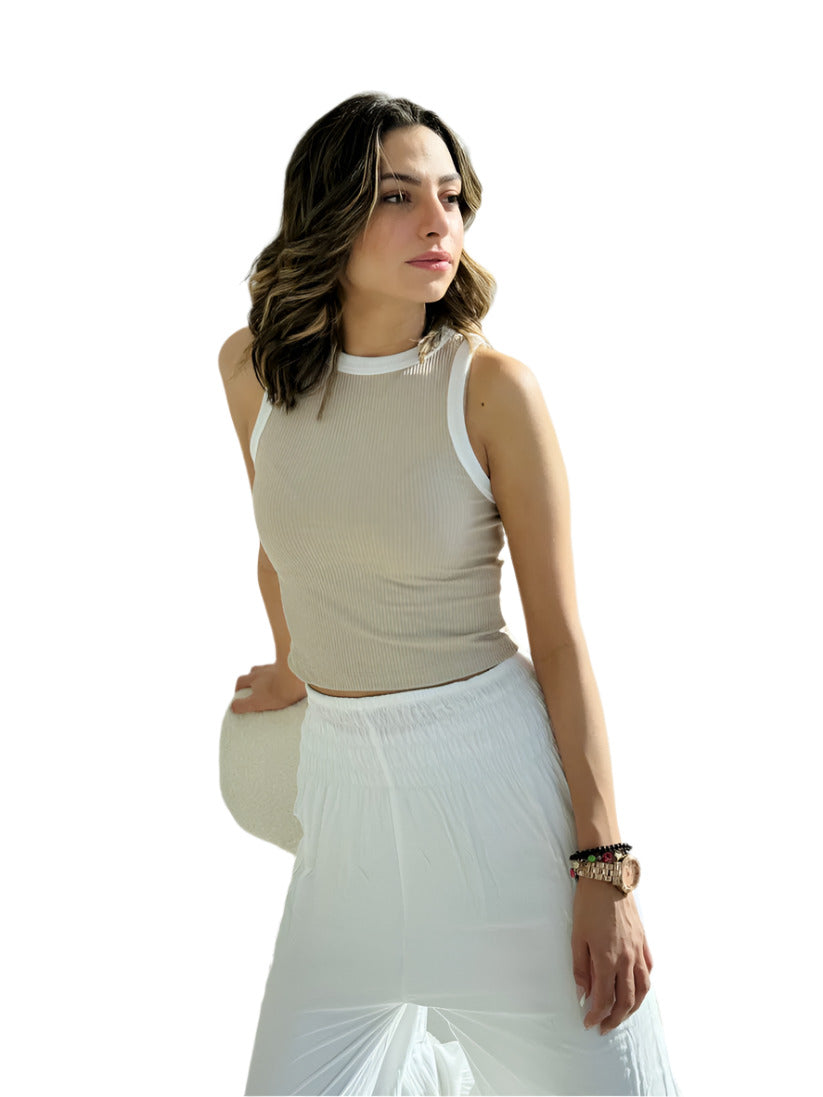 Rib Cut Top
