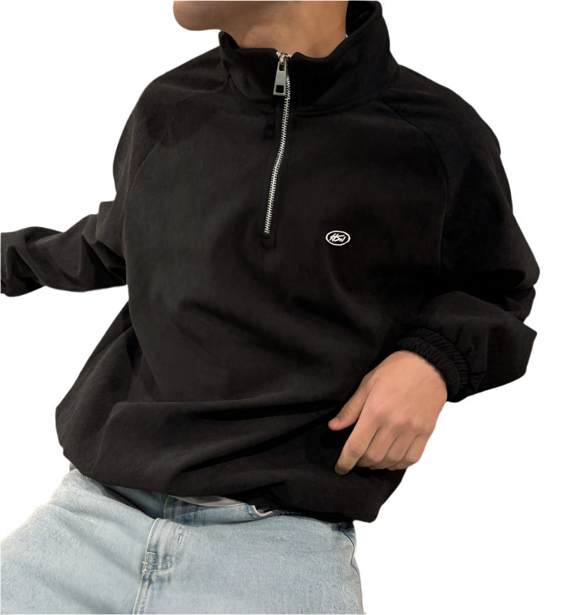 CORDUROY QUARTER-ZIP